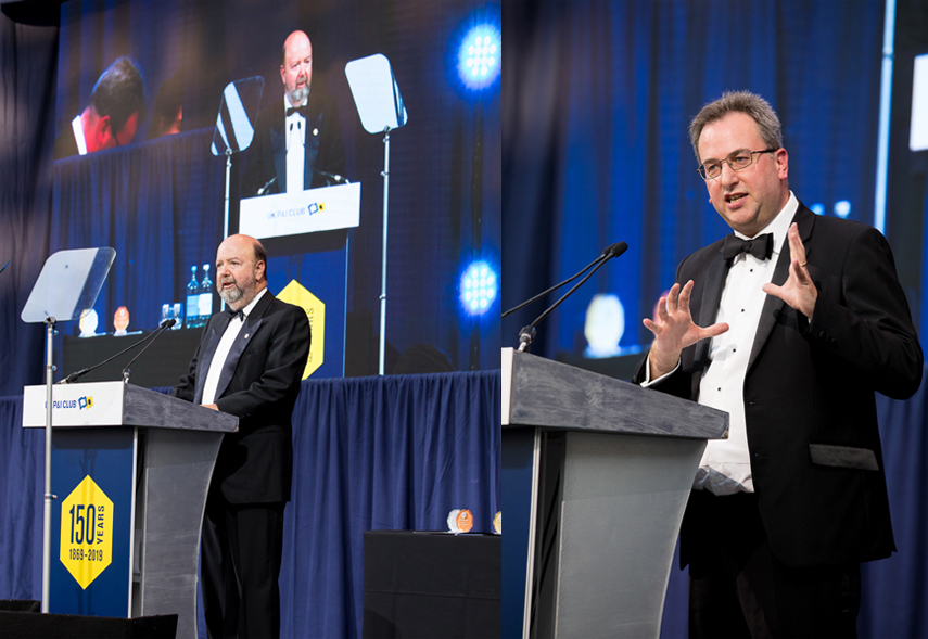 London corporate event photographer for black tie gala dinner
